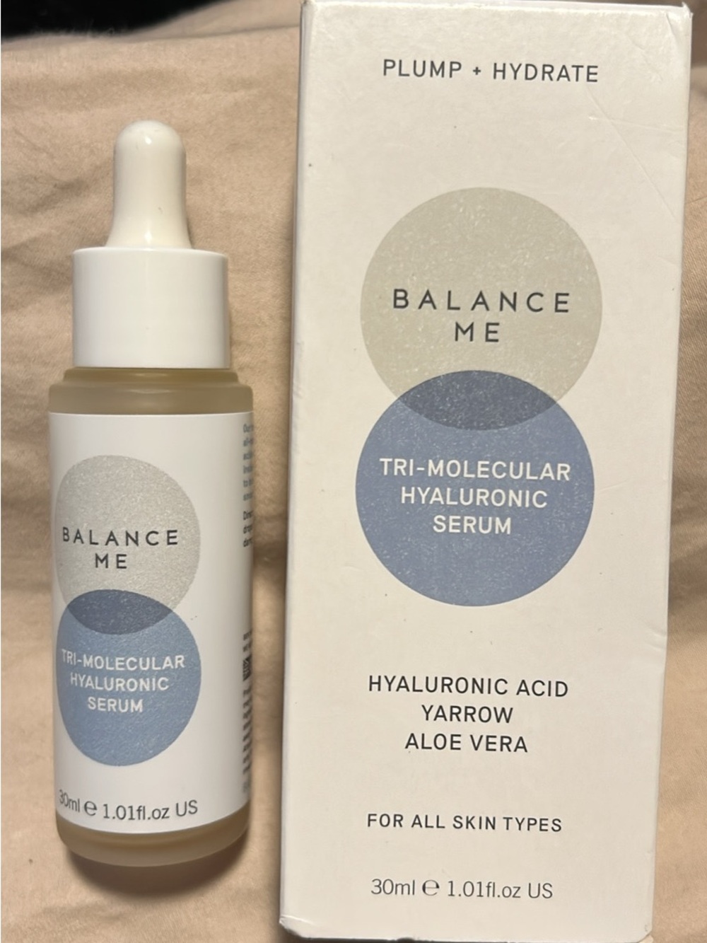 Balance Me Tri-Molecular Hyaluronic Serum